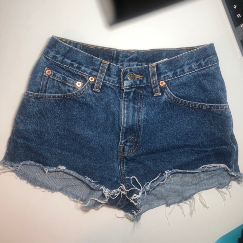 Levi denim shorts